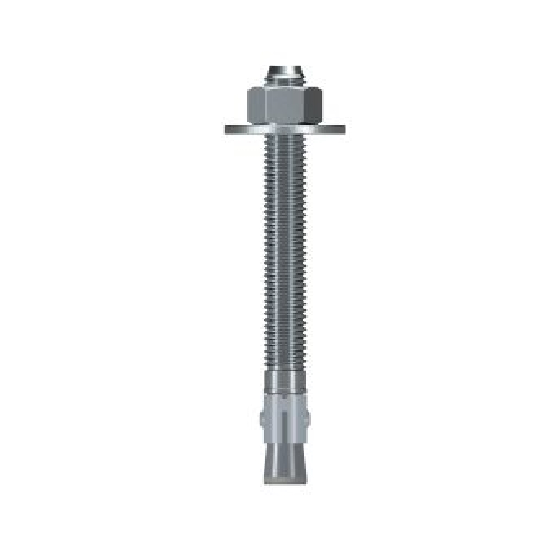 Wedge-All Series WA62600 Wedge Anchor, 5/8 in Dia, 6 in L, Carbon Steel, Zinc-Plated