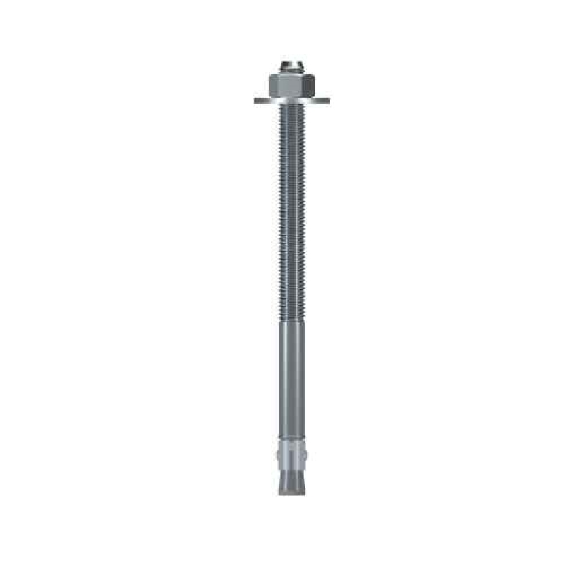 Wedge-All Series WA62100 Wedge Anchor, 5/8 in Dia, 10 in L, Carbon Steel, Zinc-Plated