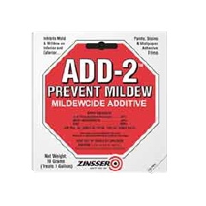 ZINSSER 60511 Mildewcide Additive, Liquid, 10 g, Pack - 1