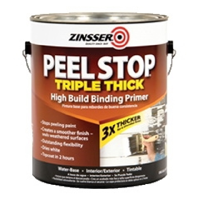 Peel Stop 260924 Triple-Thick Primer, Flat/Matte, White, 1 gal
