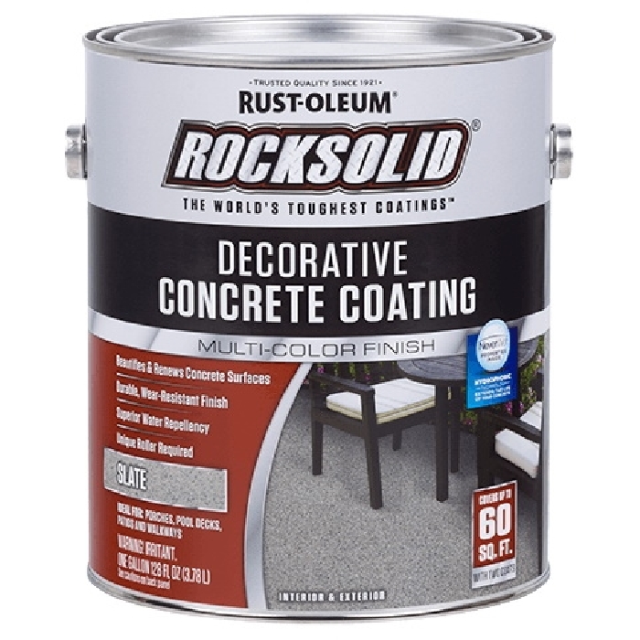 306267 Concrete Floor Coating, Slate, 1 gal