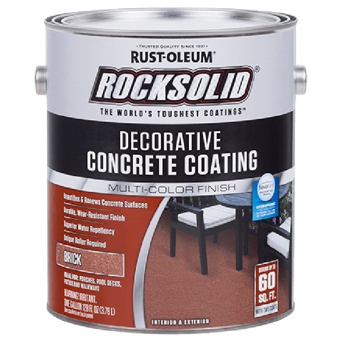 306264 Concrete Floor Coating, Brick, 1 gal