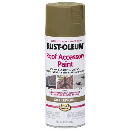 285225 Rust Preventative Spray Paint, Shakewood, 12 oz, Can