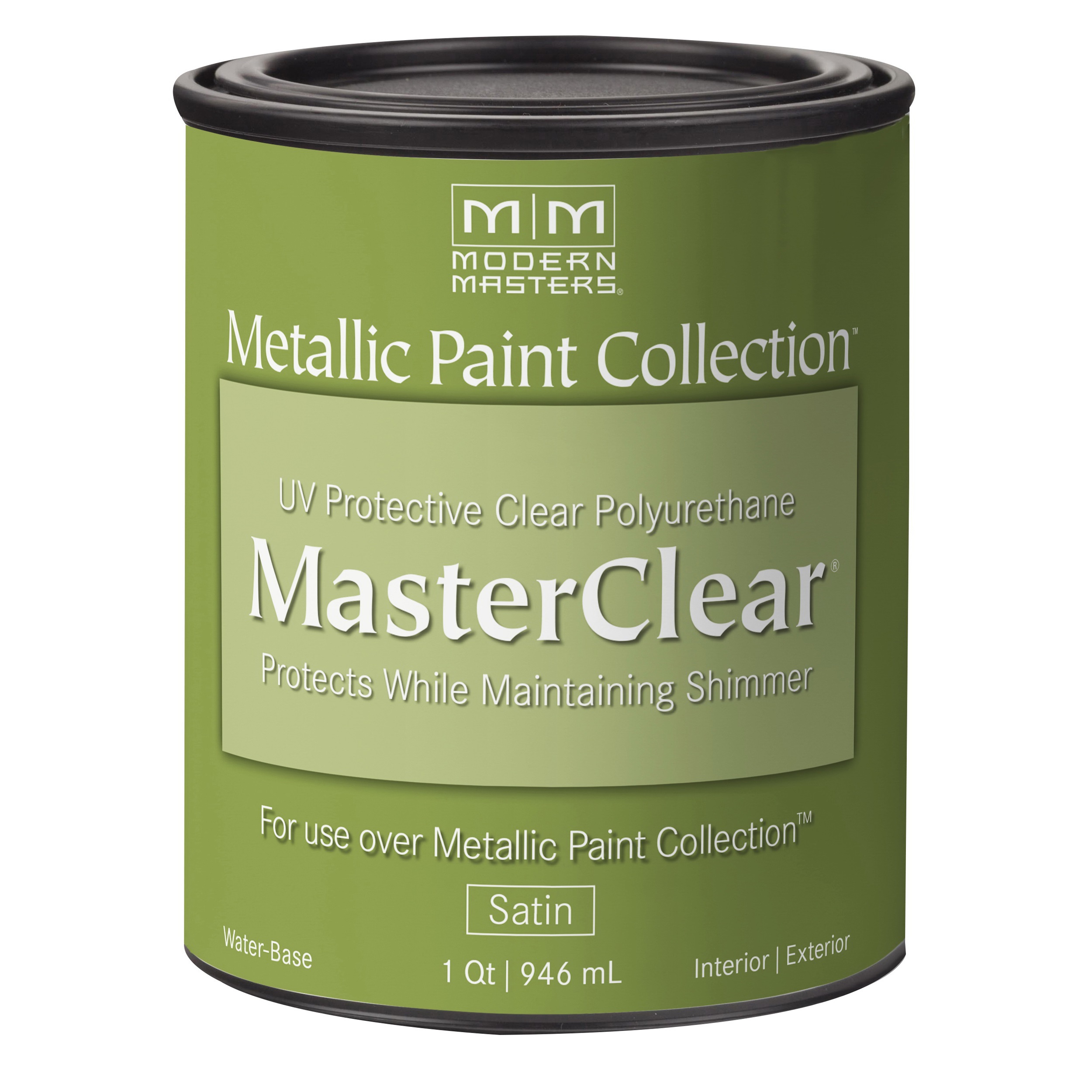 Modern Masters ME66432 Protective Topcoat, Satin, Liquid, Clear, 1 qt