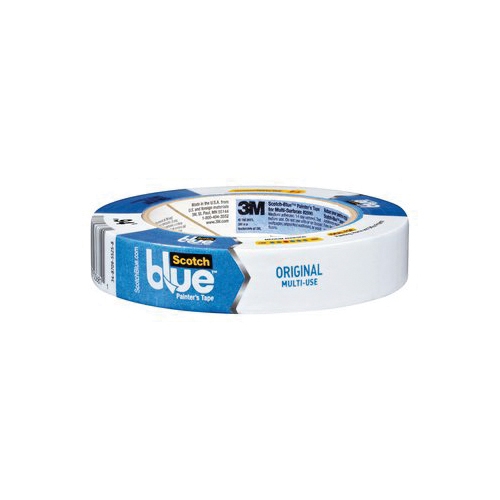 2090-24E Painter's Tape, 60 yd L, 0.94 in W, Crepe Paper Backing, Blue