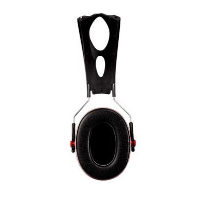 3M Pro Series 7100107419 Ear Muffs, 30 dB NRR, Black/Red - 3