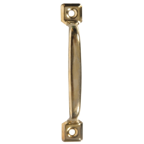 Hillman 851909 Screen Door Pull, 4-3/4 in H, Steel, Brass