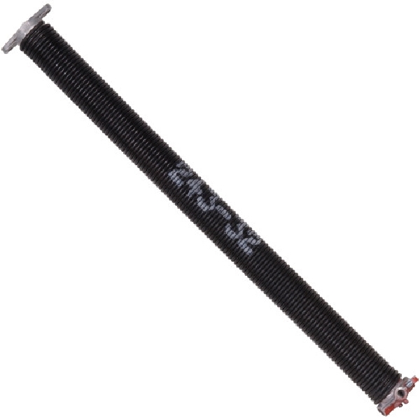 Hillman 852145 Torsion Spring, 2 in ID, 32 in OAL, Steel, Zinc, 1/PK