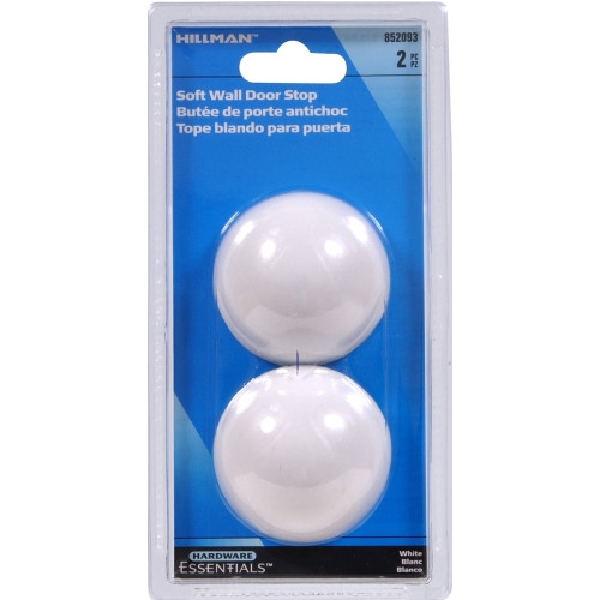 Hardware Essentials 852093 Soft Door Stop, 2-3/8 in Dia Base