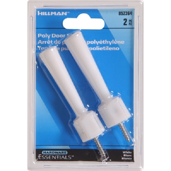 Hardware Essentials 852364 Rigid Door Stop, Plastic