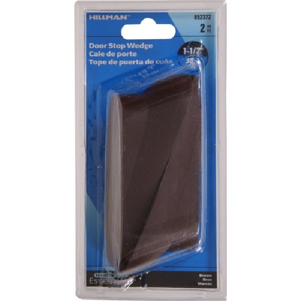 Hardware Essentials 852372 Wedge Door Stop, Rubber