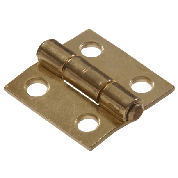 Hardware Essentials 851730 Door Hinge, Fixed Pin, Screw Mounting, 20 lb