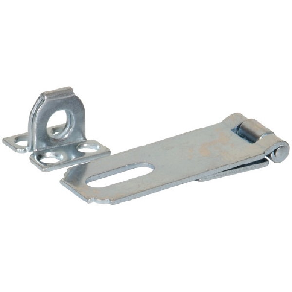 Hardware Essentials 851433 Safety Hasp, 2-1/2 in L, Zinc-Plated, Fixed Staple