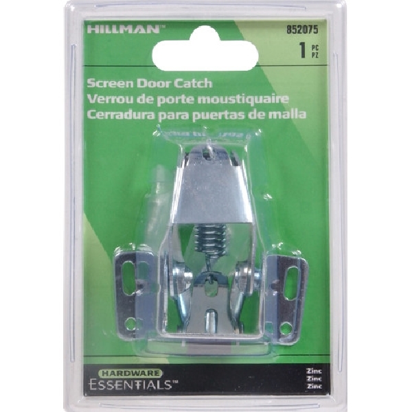 HILLMAN 852075 Storm and Screen Door Catch, Steel, Zinc-Plated - 2