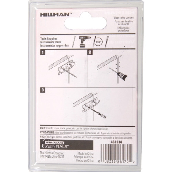 HILLMAN 851012 Barrel Bolt, Zinc-Plated - 3