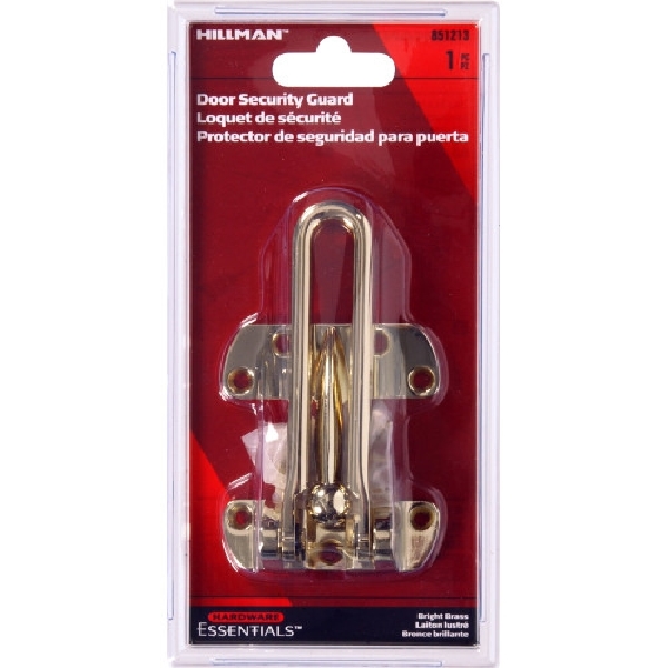 HILLMAN 851213 Door Security Guard, Brass - 2