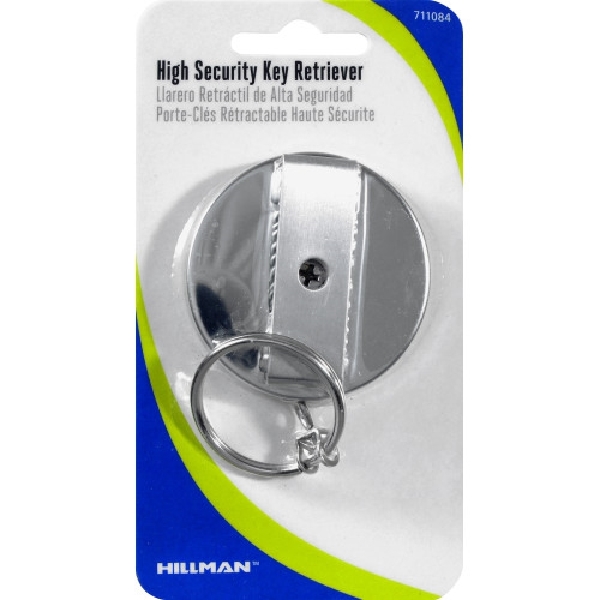 Hillman 711084 Key Retriever, Split Ring, 1-1/4 in Ring, Stainless Steel Case