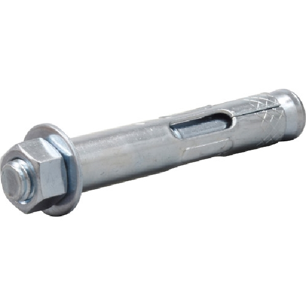 370806 Concrete Sleeve Anchor, 1/2 in Dia, 3 in L, 395 lb, Zinc-Plated