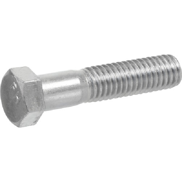 HILLMAN 916350 Hex Cap Screw, M10-1.5 Thread, 60 mm OAL, 8.8 Grade, Zinc-Plated, Metric Measuring, Coarse Thread - 1