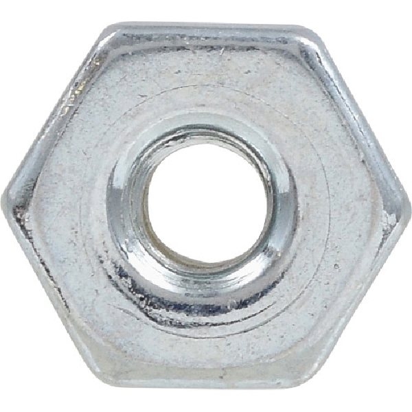 Lock Nut, Hillman, Zinc-Plated, Nylon Insert, Coarse #6-32, USS, 5 pk - 3