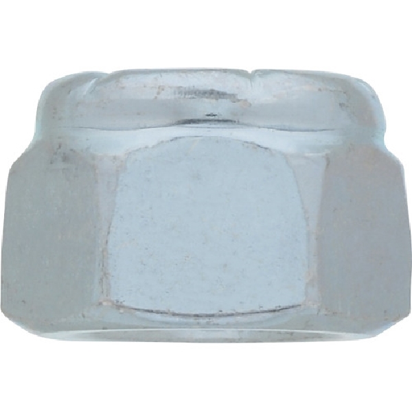 HILLMAN 6283 Stop Nut, Nylon Insert, Coarse Thread, Zinc-Plated - 4