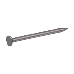 532398 Wire Nail, 3/4 in L, Steel, Bright, Flat Head, Smooth Shank, 2 oz