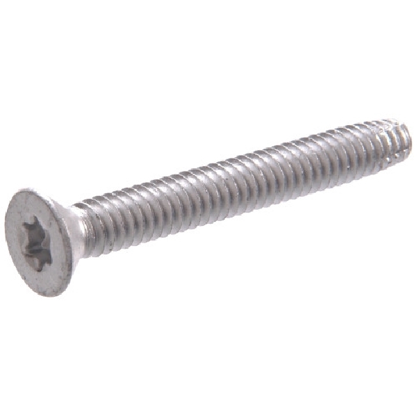 47714 Screw, 1/4-20 Thread, 2-1/2 in L, Coarse Thread, Flat Head, Star Drive, Ceramic-Coated, 182 PK, 5 LB