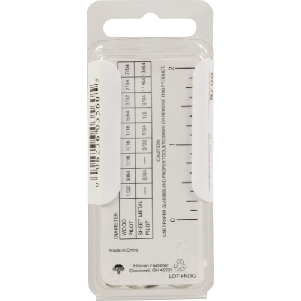 Countersunk, Hillman, Finish Washer, Nickel-Plated #10, 10 pk - 5