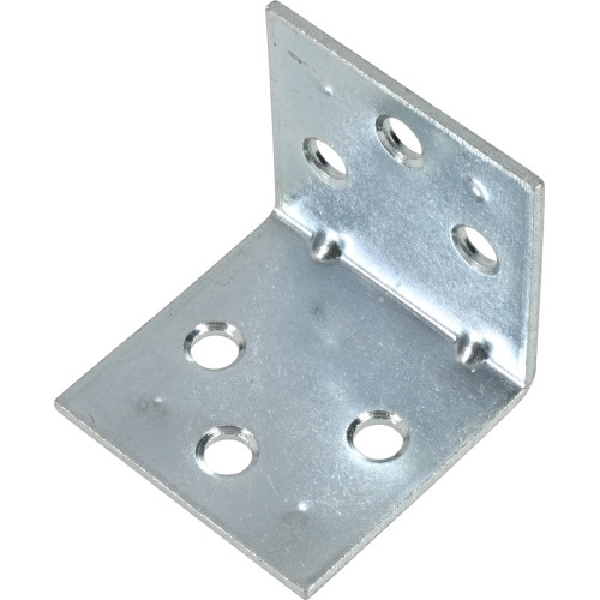 Hardware Essentials 851146 Double Wide Corner Brace, 1-1/2 in L, Zinc-Plated
