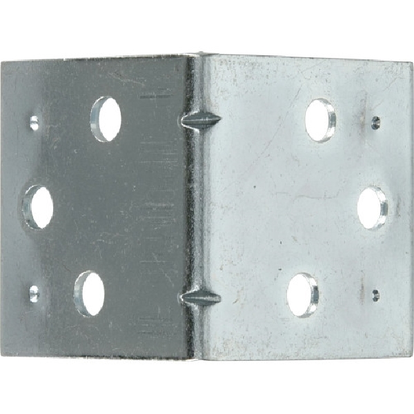 Hardware Essentials 851146 Double Wide Corner Brace, 1-1/2 in L, Zinc-Plated