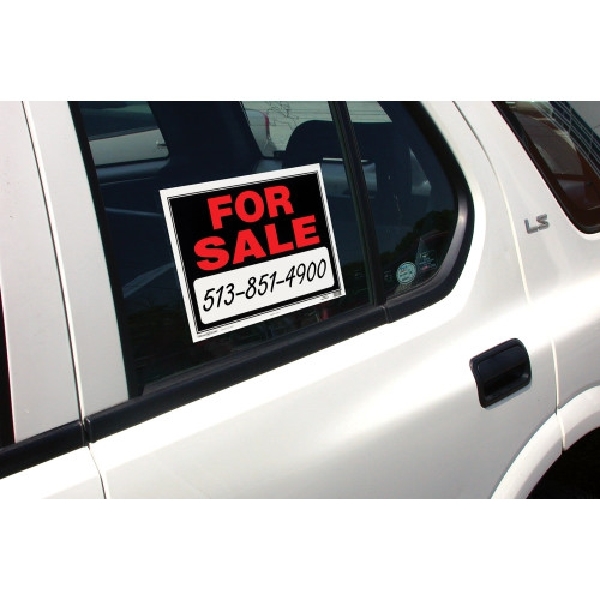 Sign, Hillman, Red & Black, Nickle 15 in x 19 in For Sale, 1 pk - 2