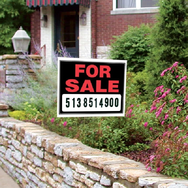 Sign, Hillman, Red & Black, Nickle 15 in x 19 in For Sale, 1 pk - 3