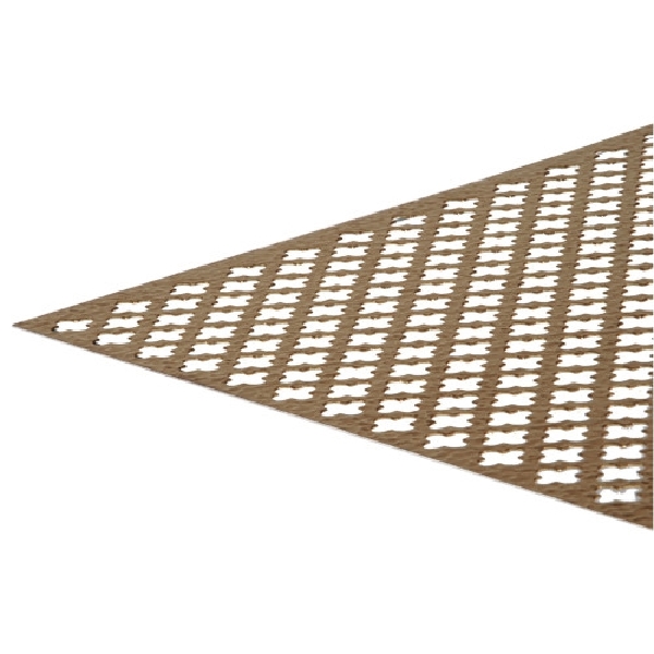 Steelworks 11264 Decorative Metal Sheet, Gold, 24 in W, 36 in L, Aluminum