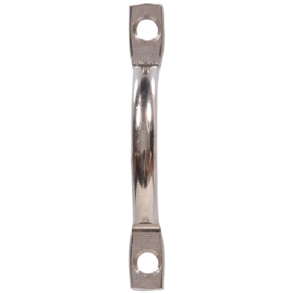 Hardware Essentials 852025 Strap Loop, 1/2 in Dimensions, Steel, Nickel-Plated