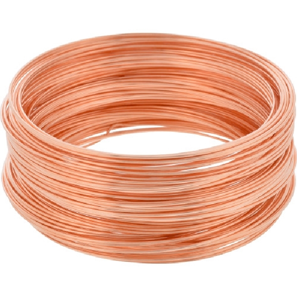 123111 Hobby Wire, 100 ft L, Copper, #24 Gauge, 4 lb