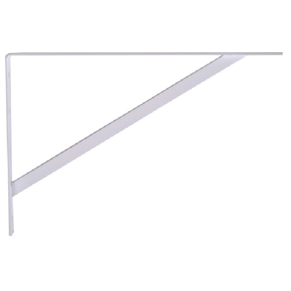 Hardware Essentials 852011 Shelf Bracket, 100 lb, 16 in L, Steel