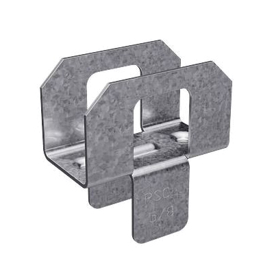 Simpson Strong-Tie PSCL 5/8 Panel Sheathing Clip, 20 ga Thick Material, Steel, Galvanized - 2