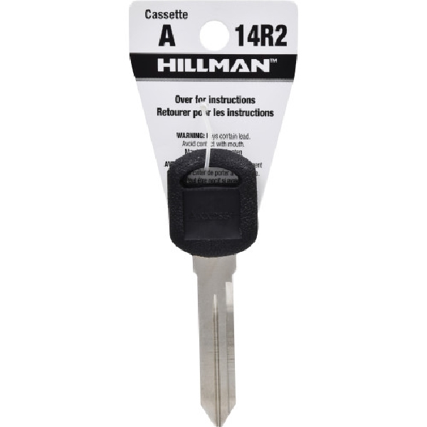 Axxess 87009 Key, Brass/Rubber, Nickel-Plated, For: #14R2 Locks