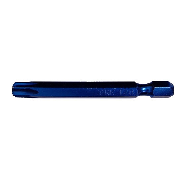 GRK Fasteners 87457 Drive Bit, T40 Drive, Star Drive, 1 in L
