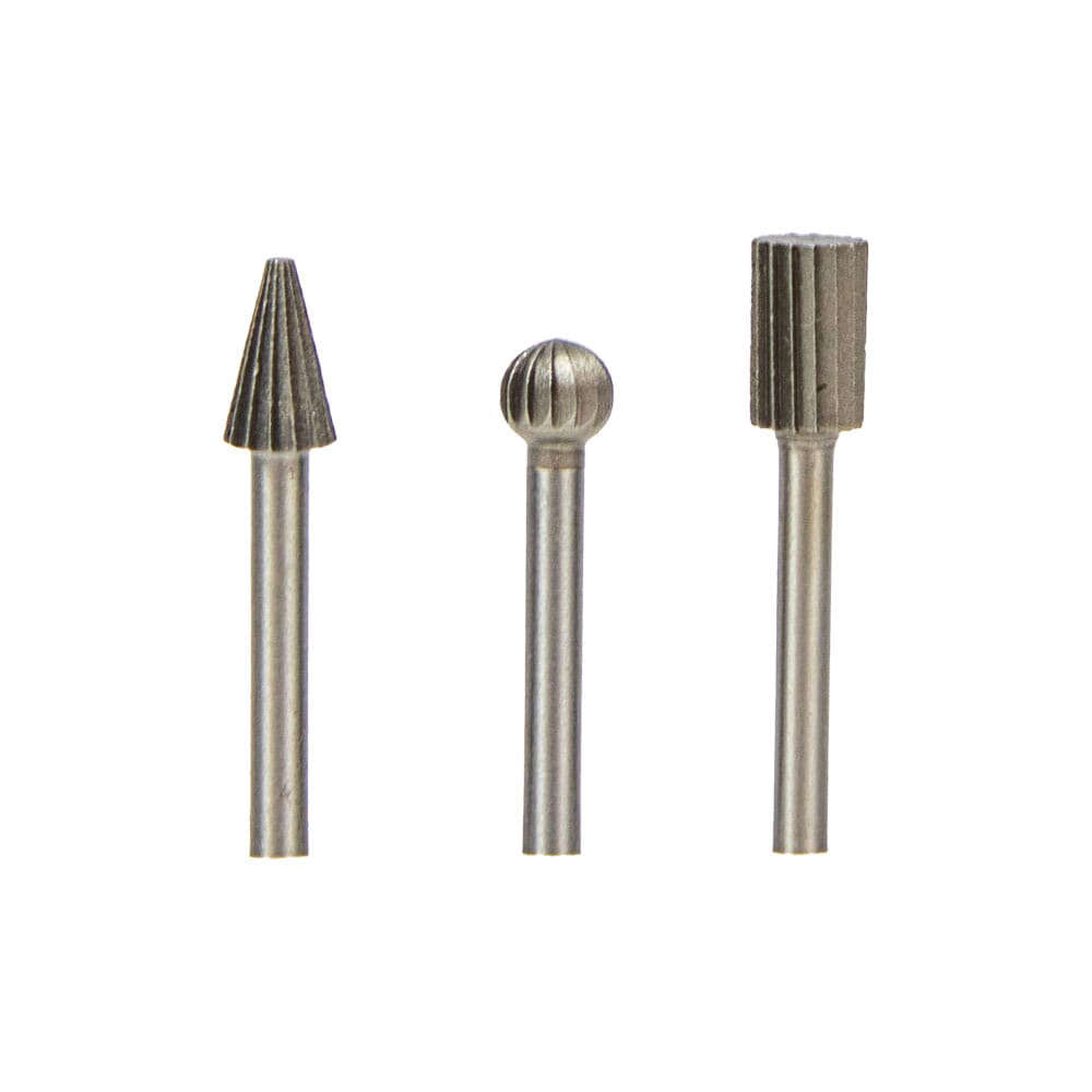 Forney 60224 3-Piece Mini Rotary File Set, 1/8 in Dia Shank - 5