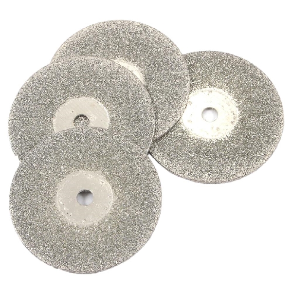 60249 Diamond Cut-Off Wheel, 3/4 in Dia, 1 in Thick, 1/8 in Arbor