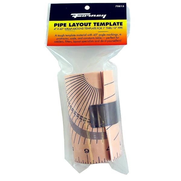 Forney 70815 Pipe Wrap, 60 in L, 4 in W - 2