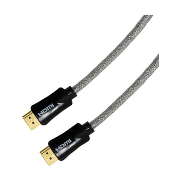 GE Ultra Pro 22702 HDMI Cable, Male, Male, 6 ft Wire, Black Sheath, 6 ft L