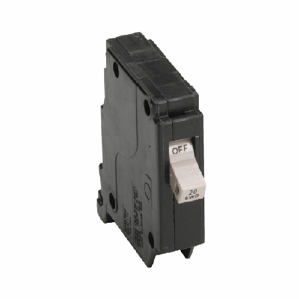 Cutler-Hammer CH Series CH120 Circuit Breaker, Plug, 20 A, 1-Pole, 120/240 V