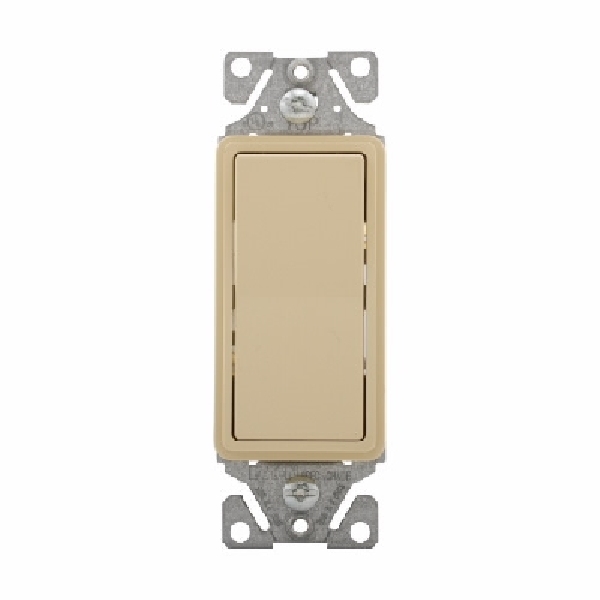 7503V-BOX Rocker Switch, 15 A, 120/277 V, Screw Terminal, Thermoplastic Housing Material