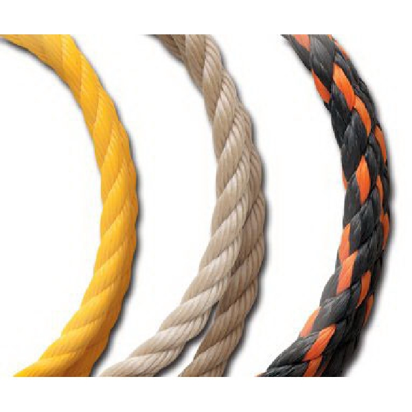 5010835 Rope, 1/4 in Dia, 50 ft L, 1/4 in, 113 lb Working Load, Polypropylene, Brown
