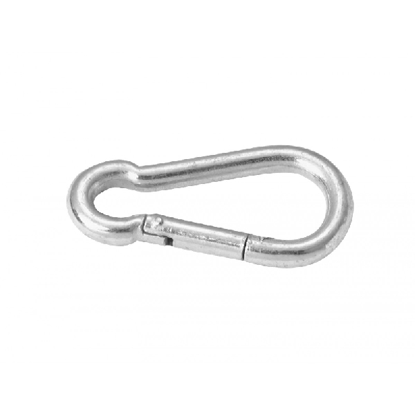 Campbell T7645006 Spring Snap Link, 0.26 in Snap Opening, 1.93 in L x 0.26 in W Dimensions, 1/4 in, 80 lb Working Load