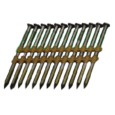 DPS 12053 Framing Nail, 3 in L, Hot-Dip Galvanized, Round Head, Ring Shank, 4,000 Count, 21 deg