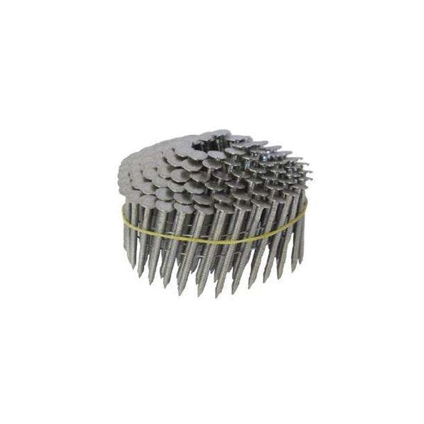 16084 Nail, 1-3/4 in L, Electro-Galvanized, Round Head, Ring Shank