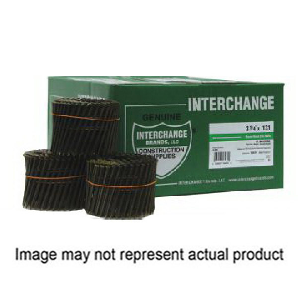 HWCF Series 16177 Deck Nail, 2-3/8 in L, Bright, Round Head, Ring Shank, 5,000 Count